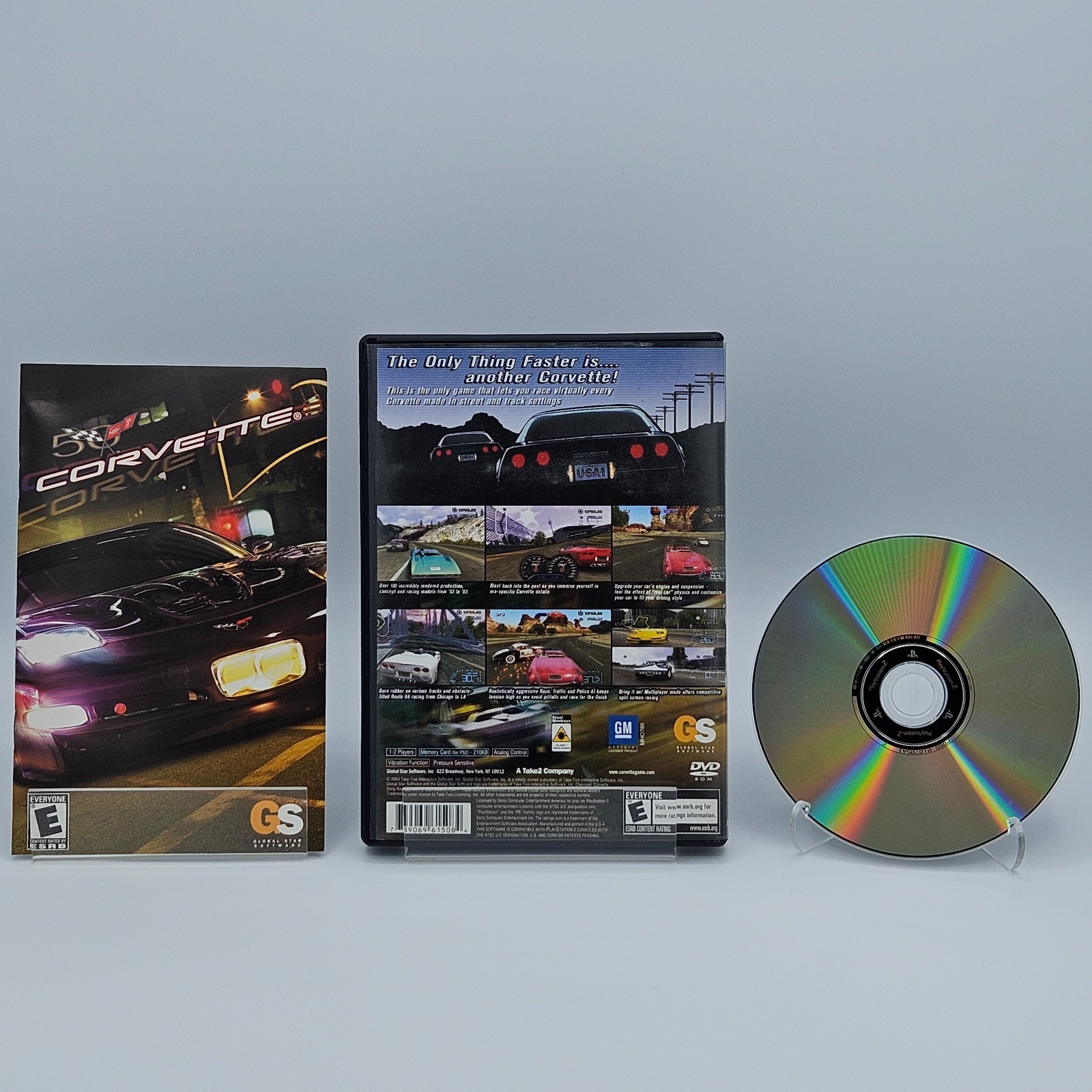 Corvette (PS2, Playstation 2, 2004) w/ Manual Complete | CIB | Tested