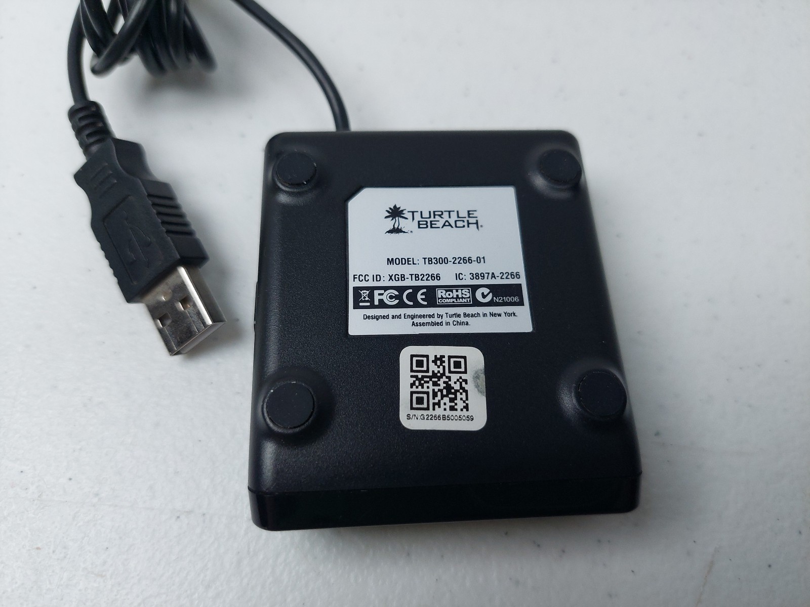 Turtle Beach TB300-2266-01 Dual Band WiFi Adapter Wireless Network Receiver