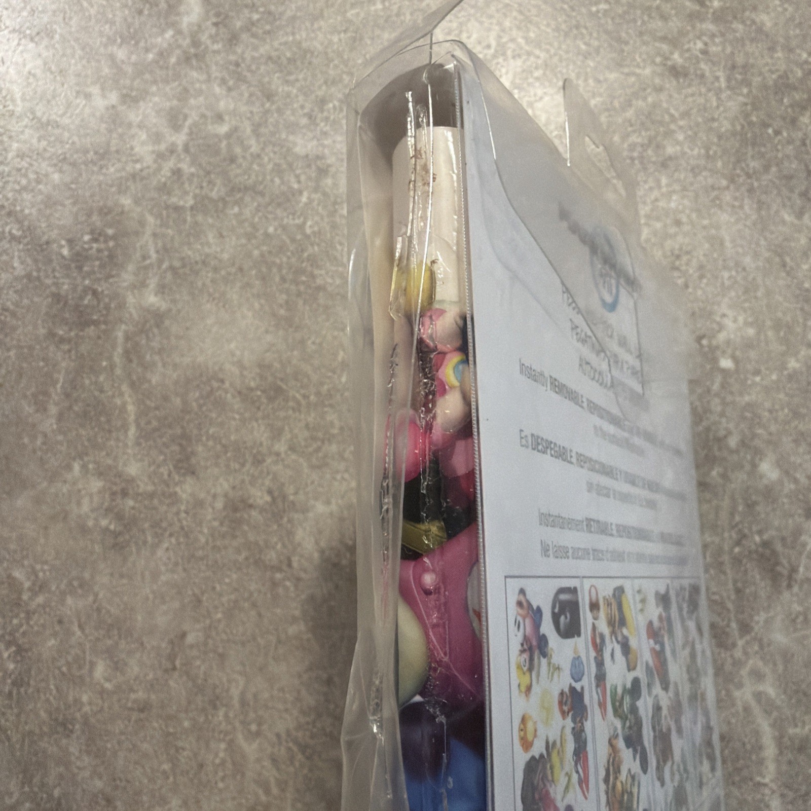 MARIOKART Wii 34 PEEL AND STICK WALL DECALS NIB
