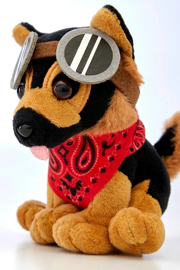 Fallout 4 Dogmeat Keychain Companion Mini Plush Figure Dog Ornament