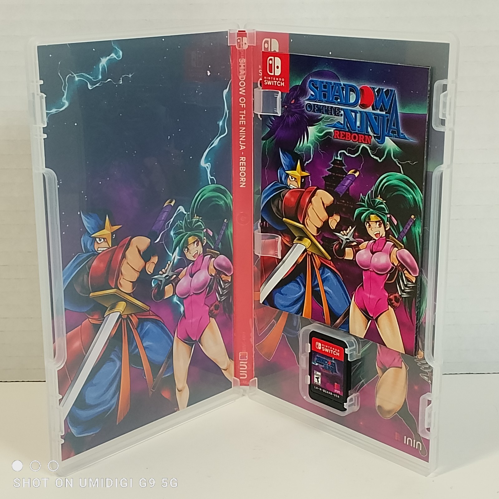 Shadow of the Ninja Reborn (Nintendo Switch, Natsume) Complete w/ Manual Tested