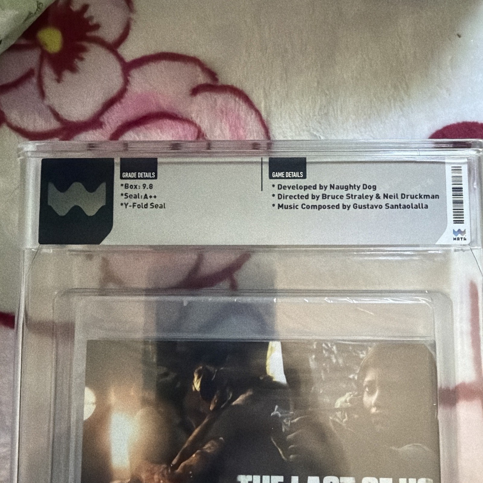 WATA Graded 9.8 A++ The Last of Us (Sony PlayStation 3, 2013)