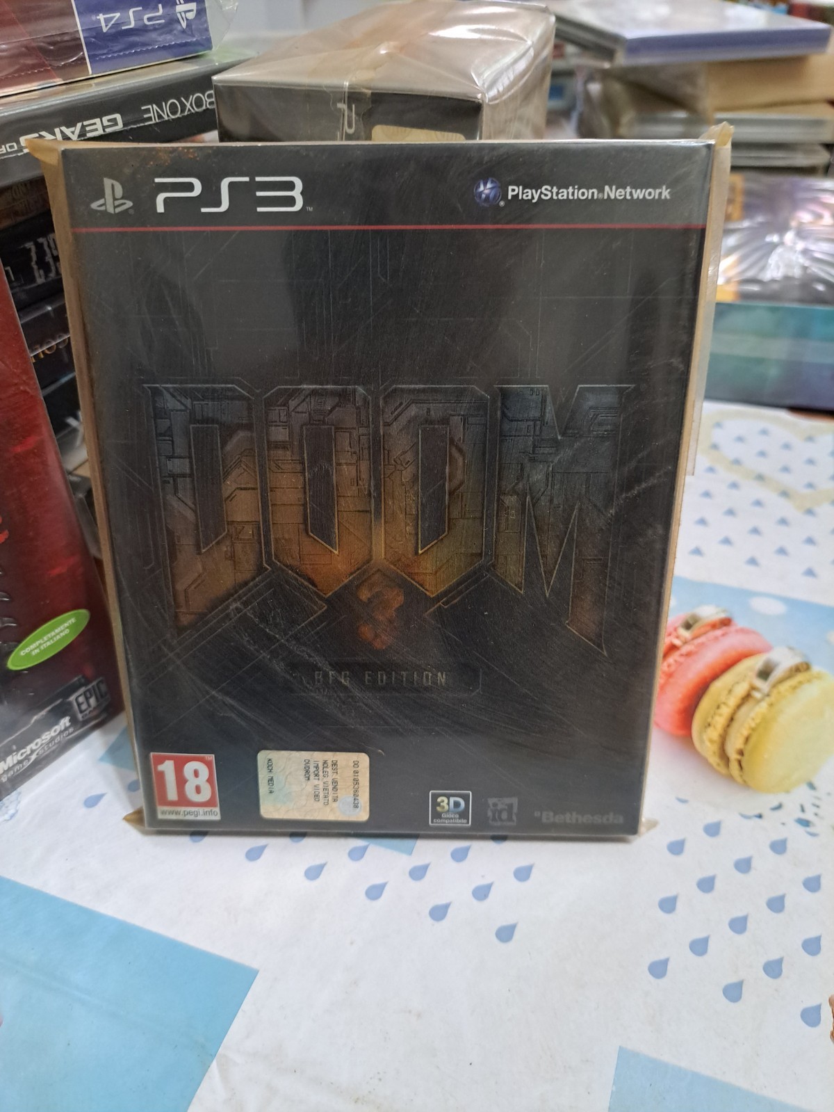 Doom 3 BFG Edition Collector’s Limited Edition Ps3 Playstation 3