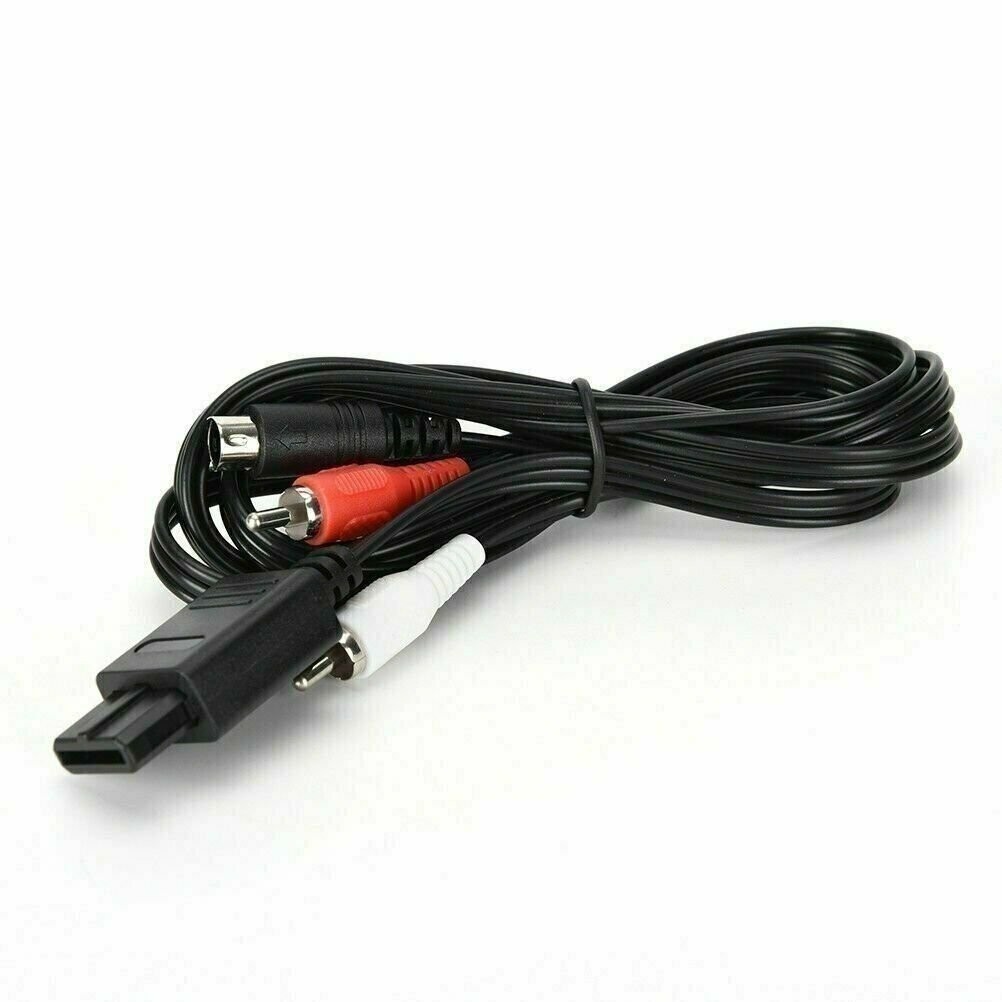 S-Video AV Cable for Nintendo 64 N64 System Audio Video SNES Cord A/V