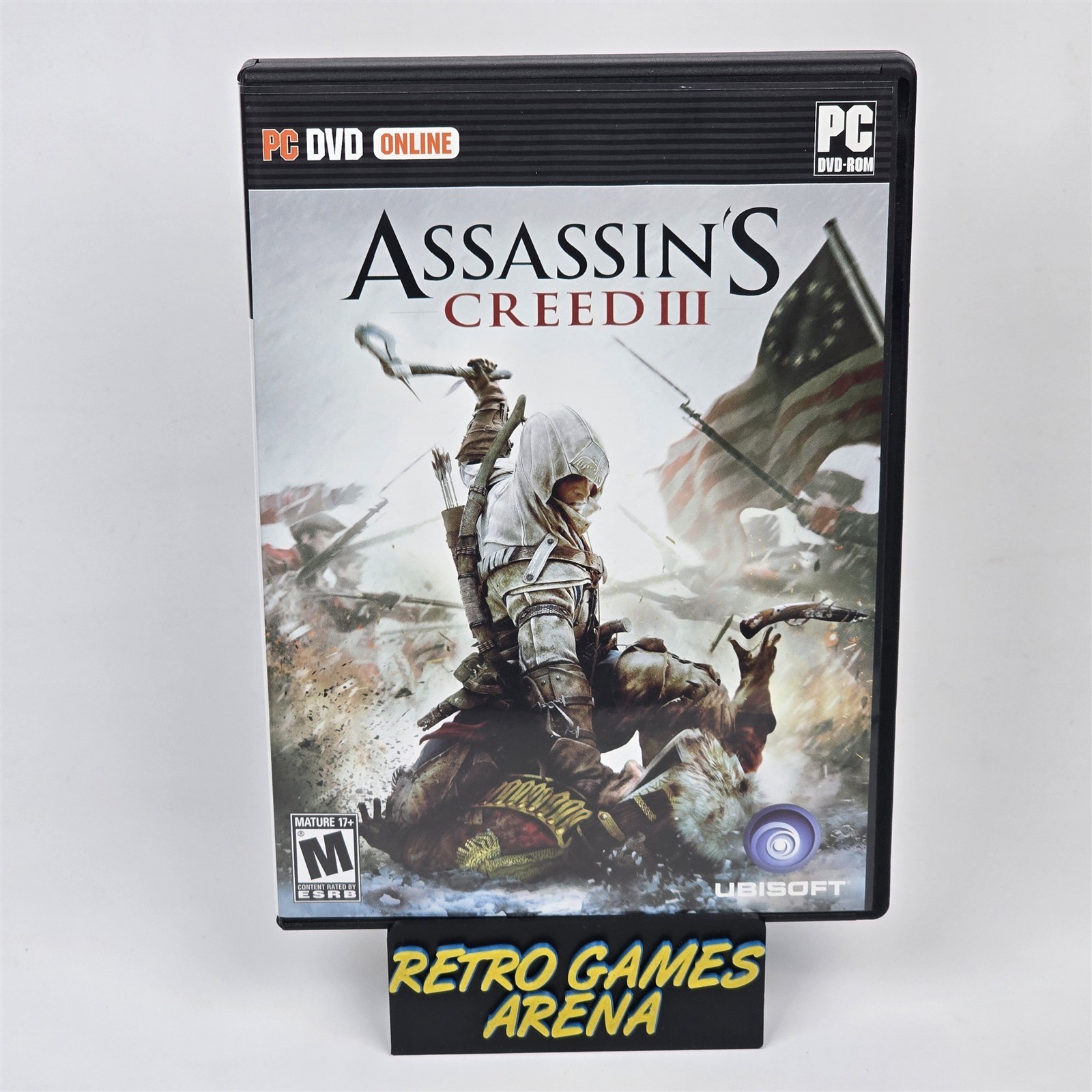 Assassin’s Creed III 3 (PC DVD-ROM) CIB COMPLETE with Key