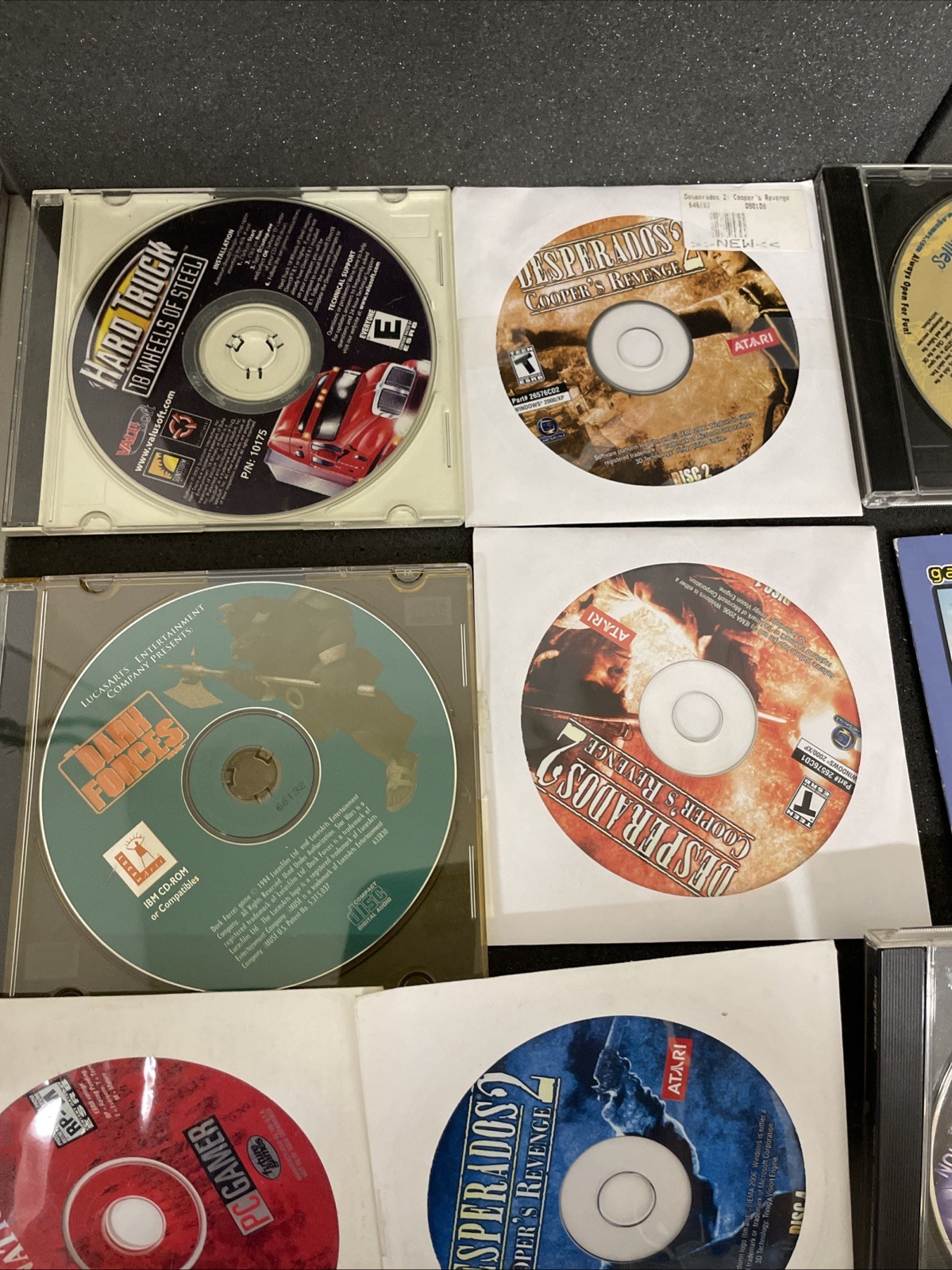 Wholesale Lot of 62 PC Games 2000’s Y2K 1990s- Most Discs in great shape!