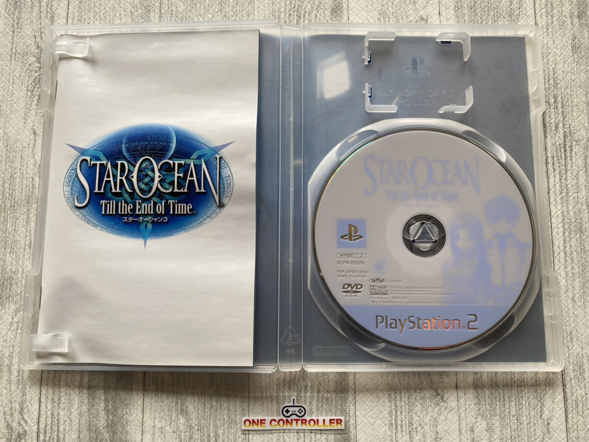 SONY PS 1 & 2 Star Ocean 2 & 3 & Valkyrie Profile 1 2 set from Japan