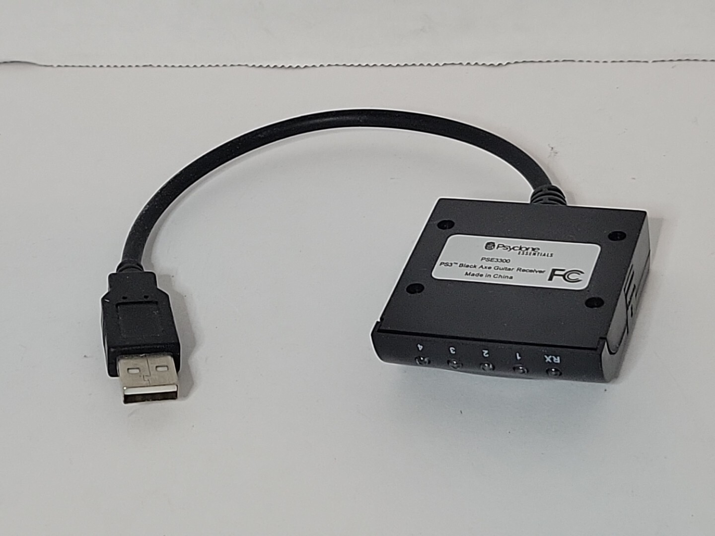 NEW PS3 BLACK AXE Guitar Wireless USB Dongle Receiver PSYCLONE # PSE3300 #C23
