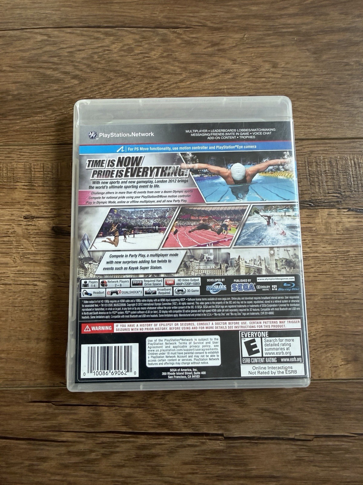 London 2012 Summer Olympics (Sony PlayStation 3, 2012) PS3 CIB Complete Rare