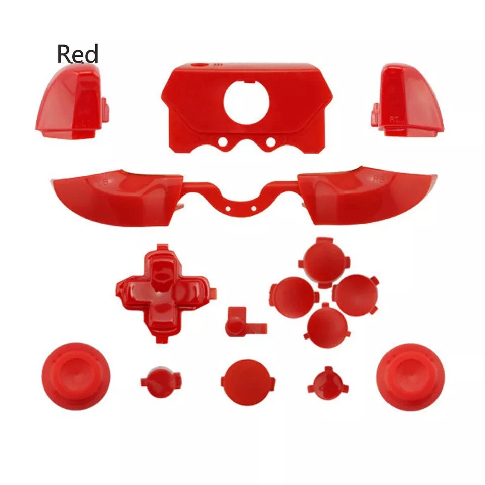New Full Set Buttons Replacement Parts for Xbox One Controller 3.5 mm Jack Elite