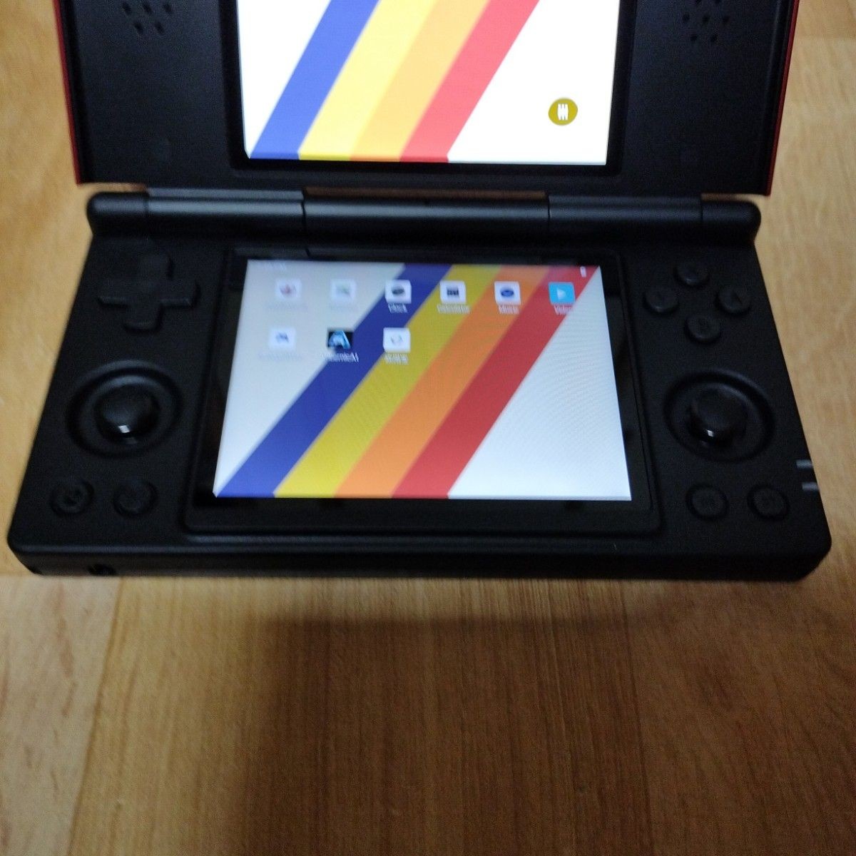 ANBERNIC RG DS Red Black – Used Excellent – Dual Screen Retro Handheld Emulator
