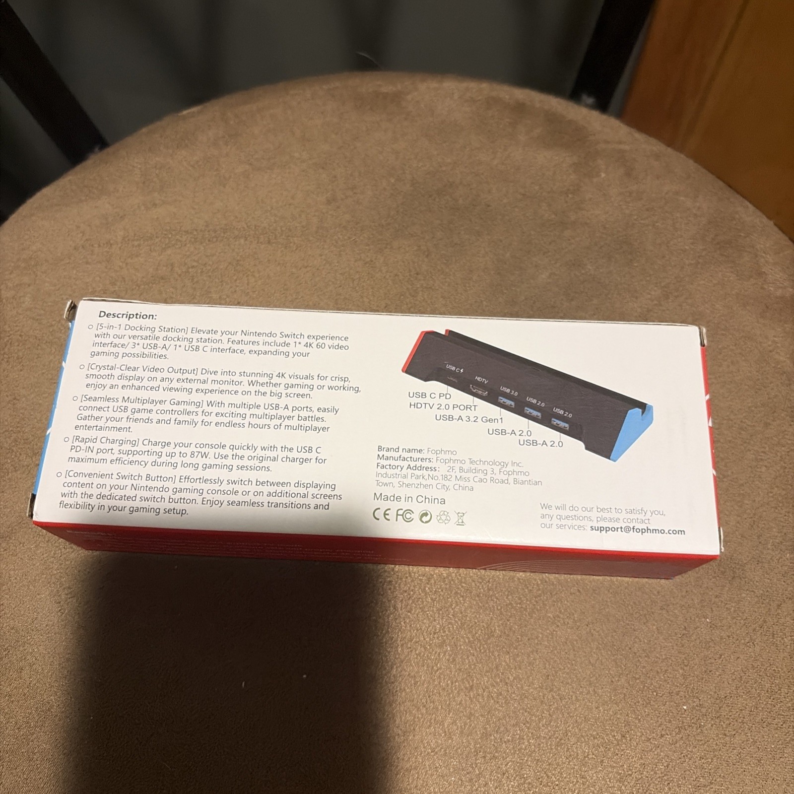 New Docking Station For Nintendo Switch & OLED Model, HDMI Adapter Connect to TV