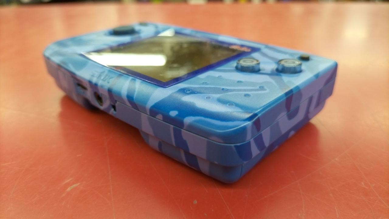 Neo Geo Pocket Color Console Camouflage Blue Tested s2363M