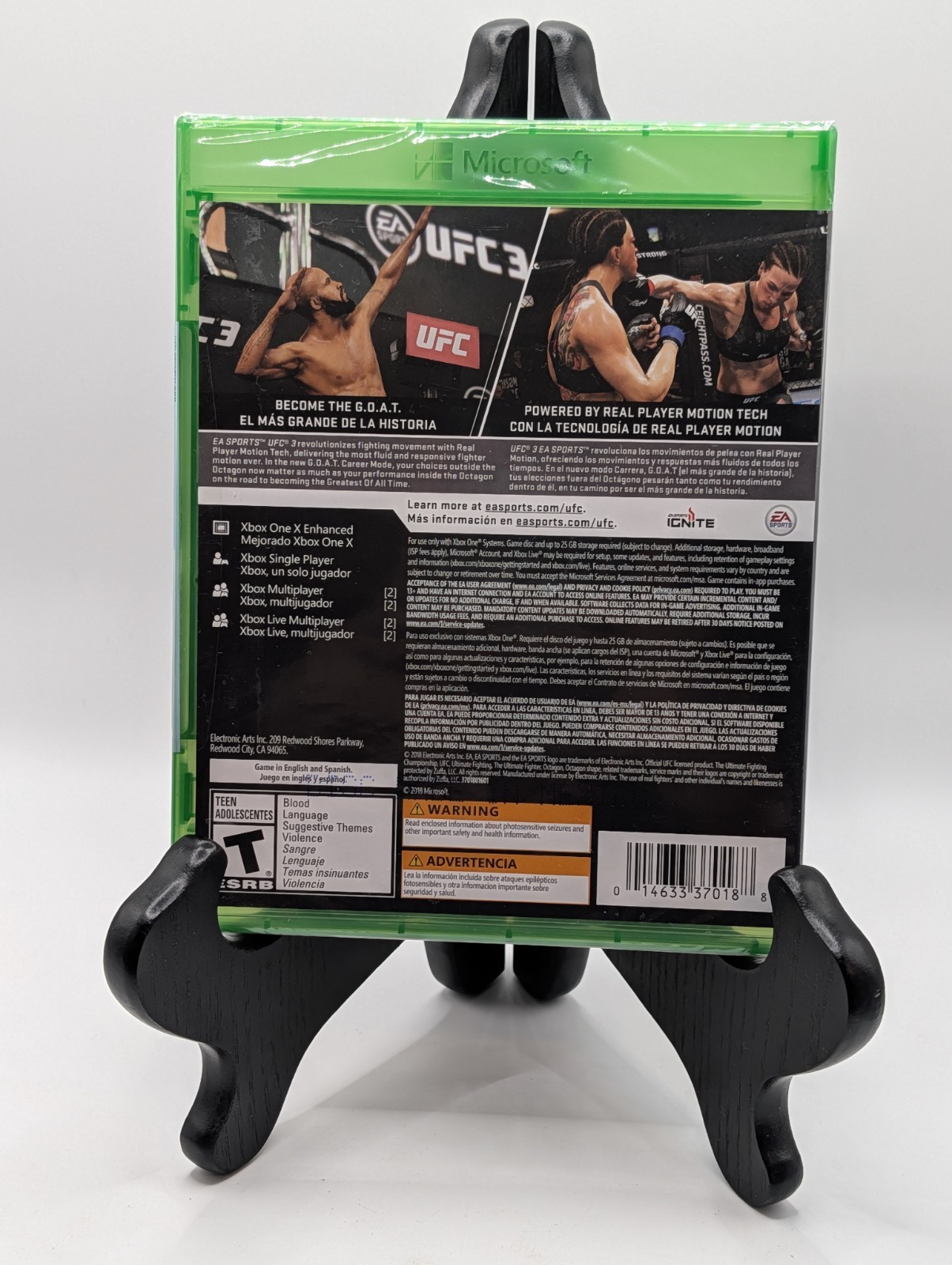 EA Sports UFC 3 Microsoft Xbox One – Brand New Sealed