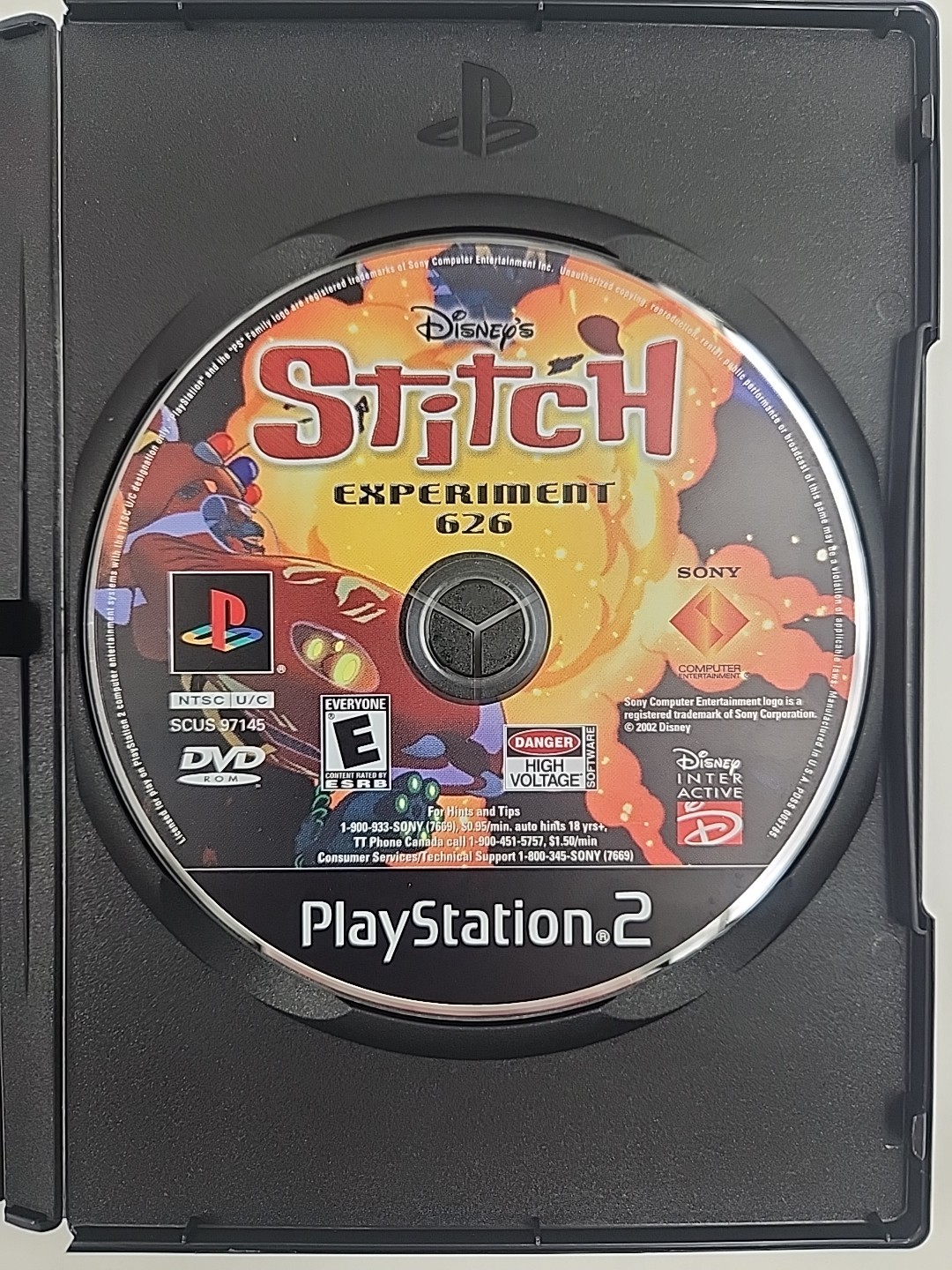 Disney’s Stitch Experiment 626 PS2 PlayStation 2 Complete CIB
