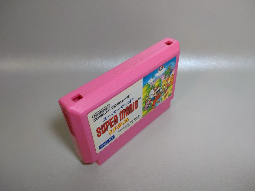Super Mario USA Nintendo Famicom FC Japan Version Cartridge Tested HVC-MT