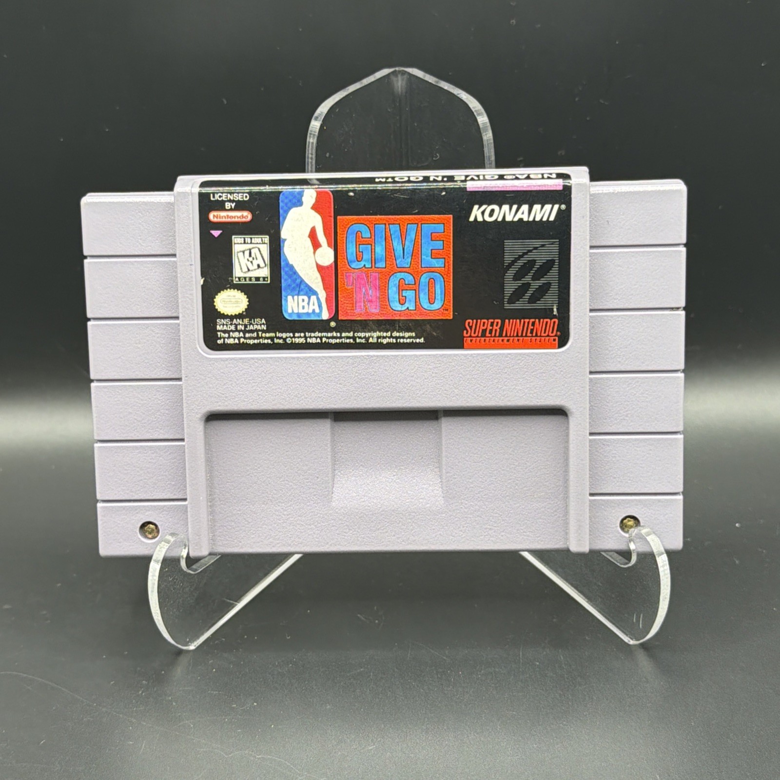 NBA Give ‘N Go (Super Nintendo) Tested Working SNES Game