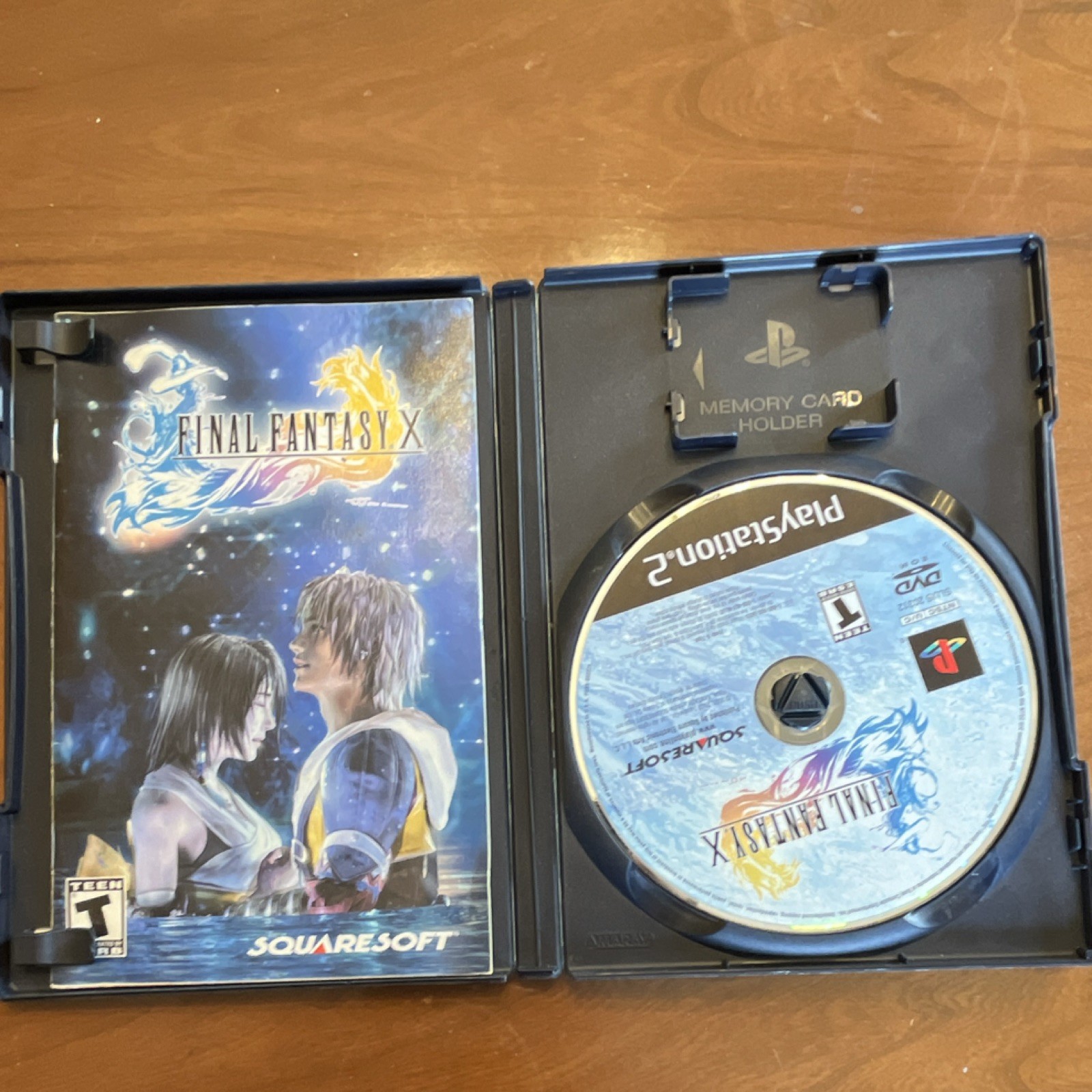 SquareSoft Final Fantasy X PlayStation 2 Complete Manual Role Playing CIB