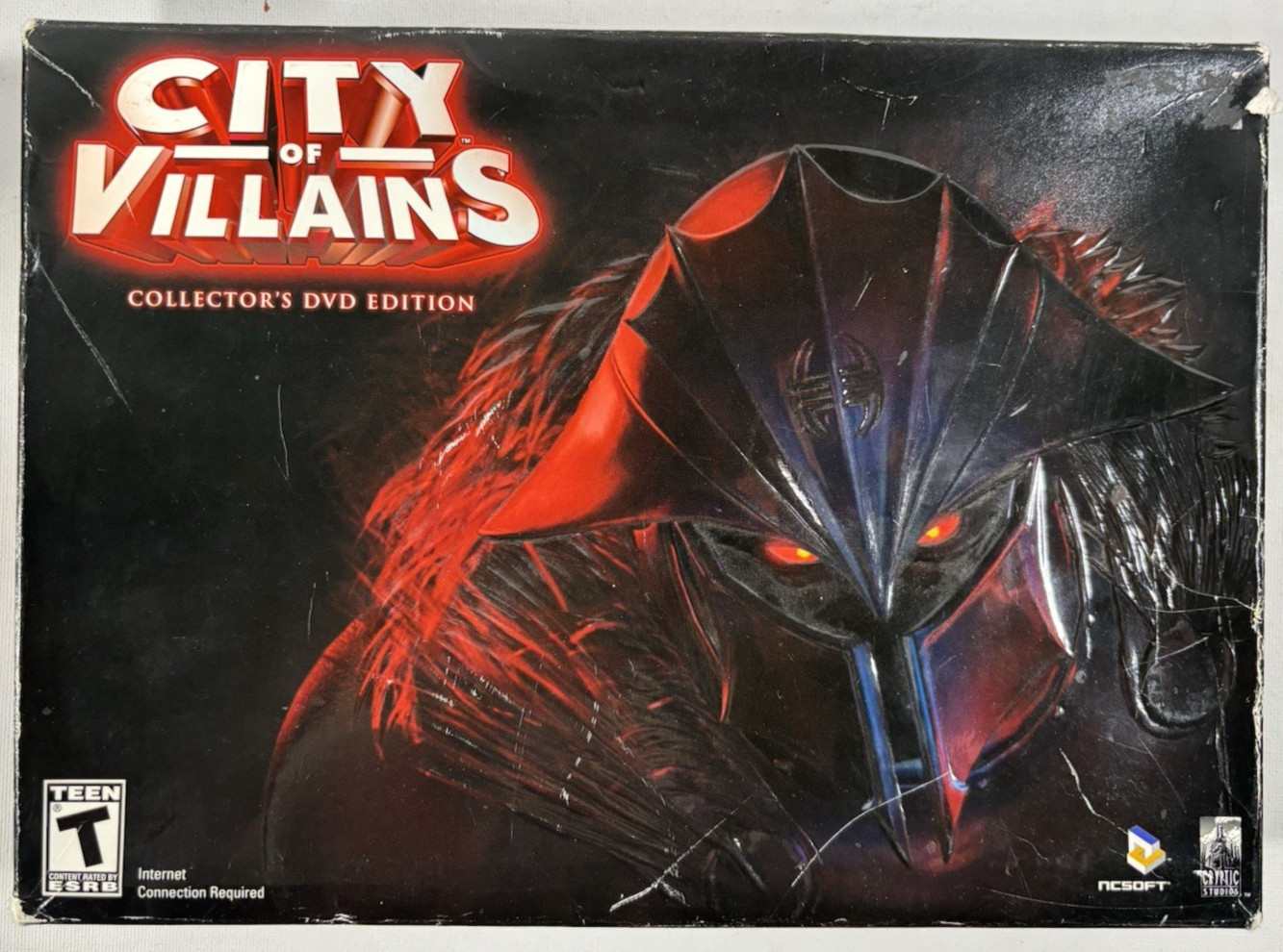 City of Villains Collector’s DVD Edition (2005, NCsoft) Sealed w/ Box Wear
