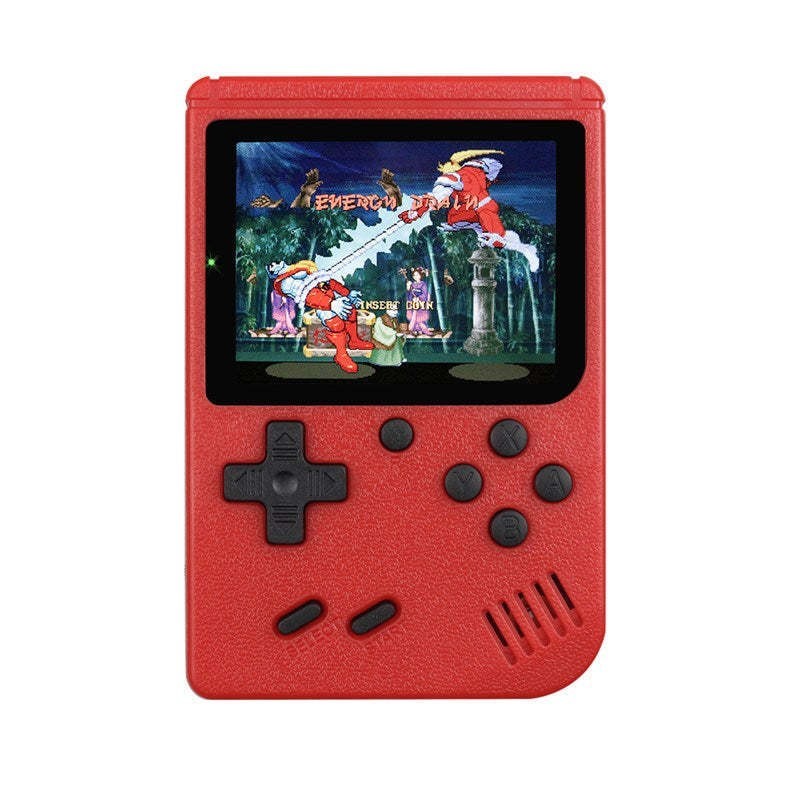 Retro Handheld Game Console 400 Built-in Games 3.0″ LCD TV Out 128MB Multi-Color