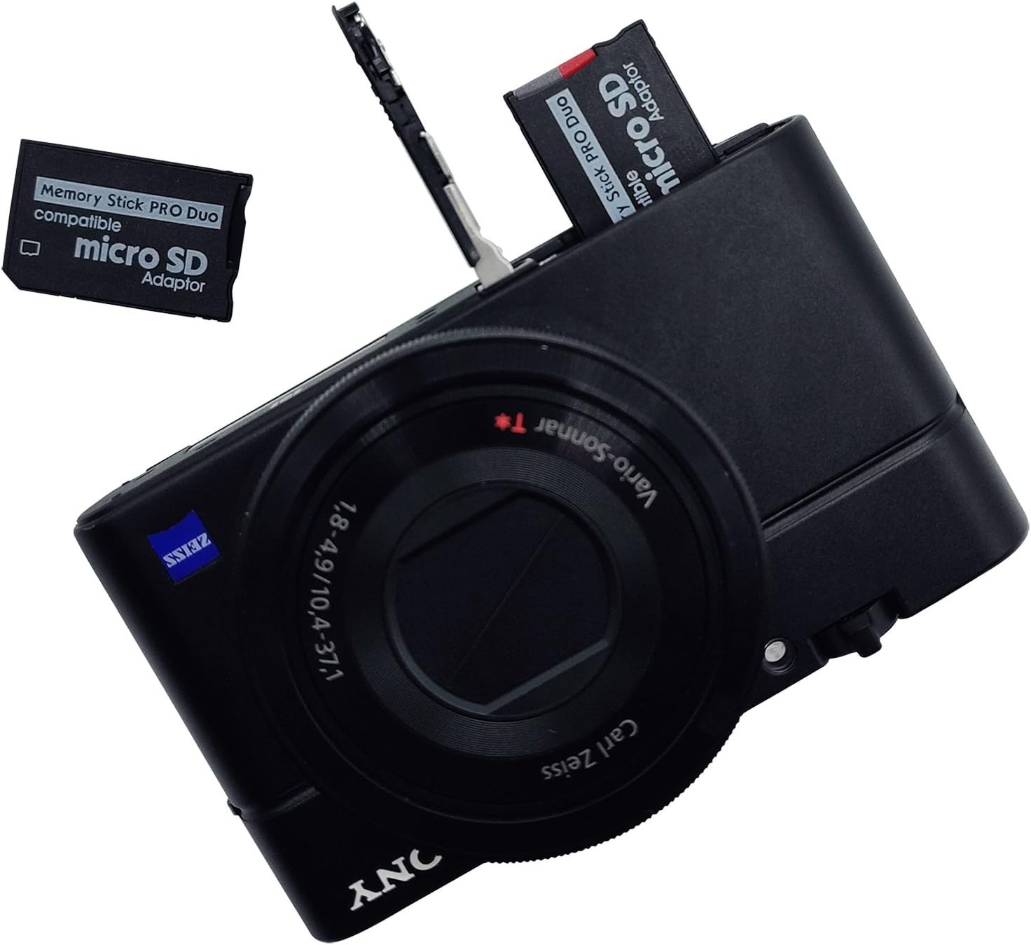 1GB–64GB Memory Stick PRO Duo Adapter + Micro SD Card Bundle For PSP Sony Camera