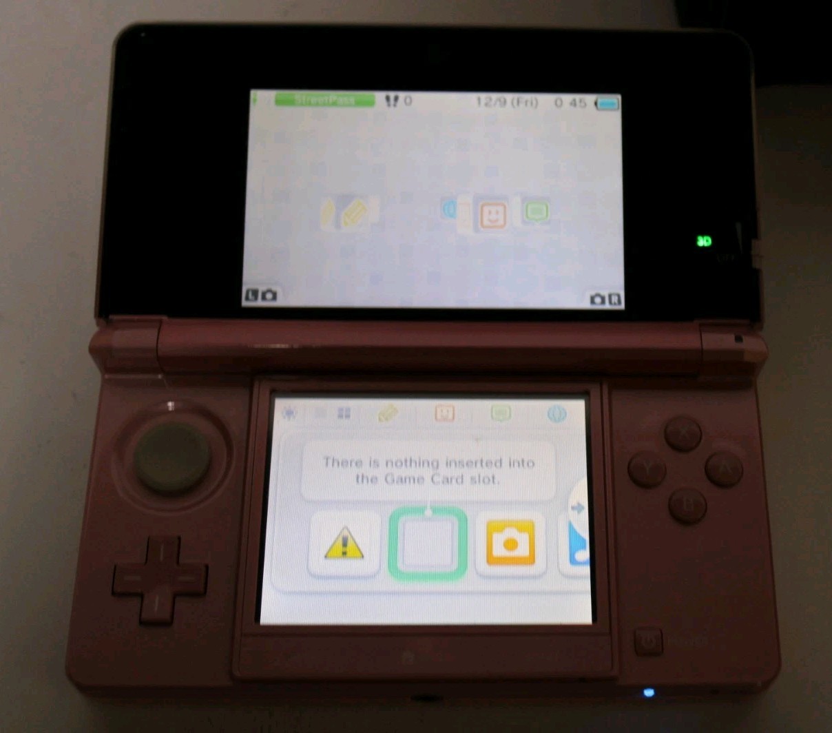 Nintendo 3DS Princess Peach Pink Handheld System With Case And 7 Games