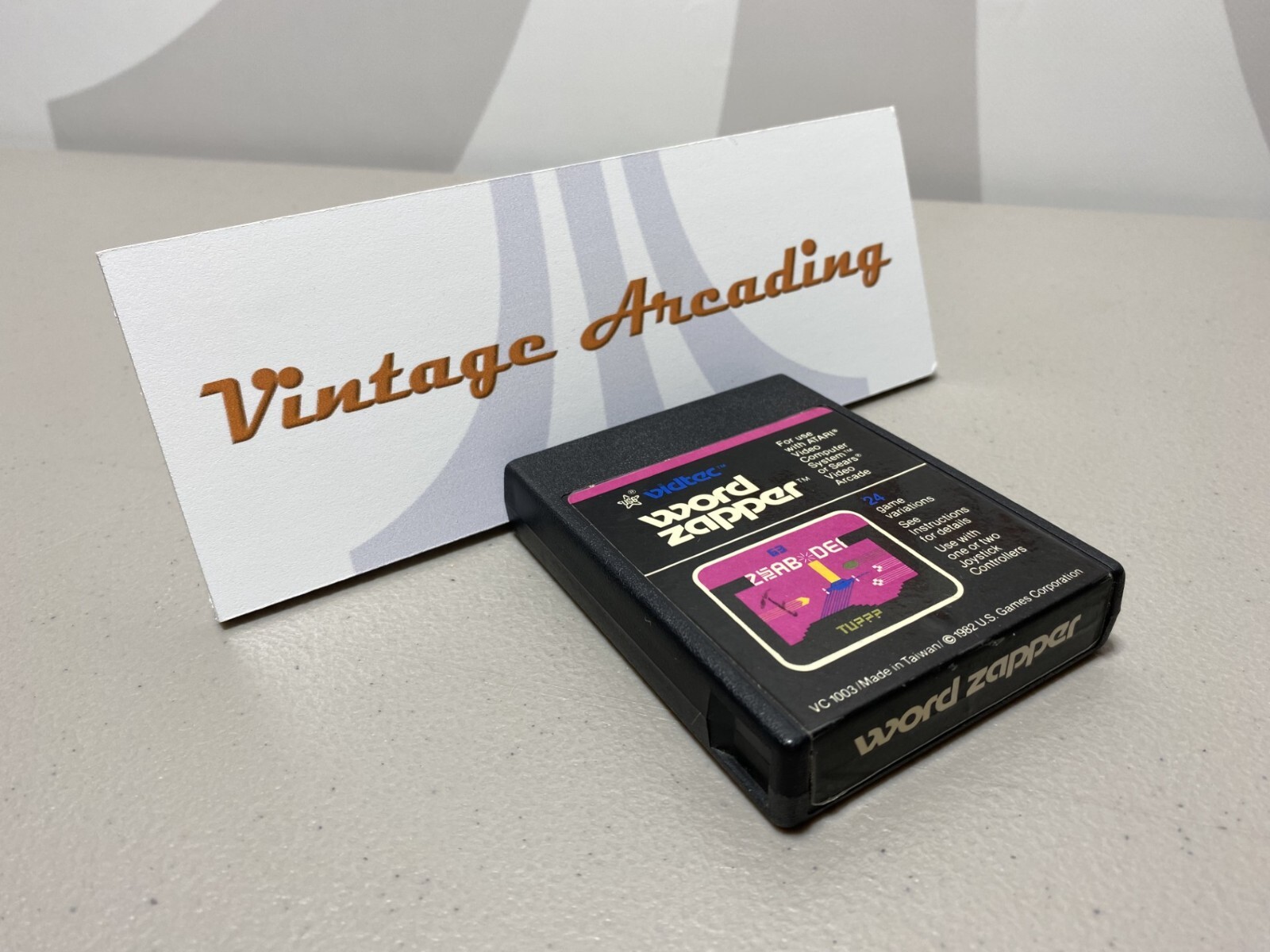 Word Zapper (Atari 2600) Game Cartridge NTSC