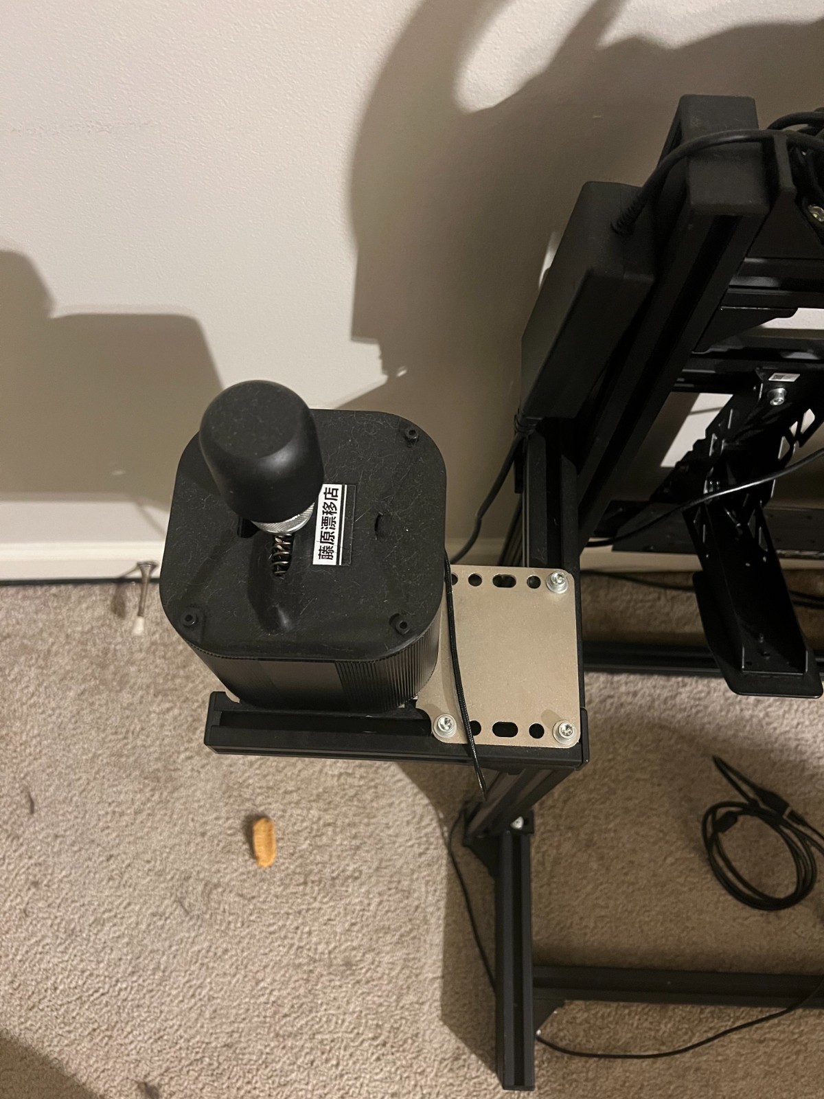 Moza r3 wheel bundle with modified shifter and stand