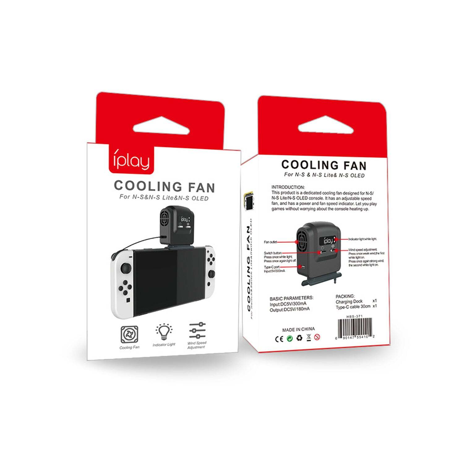 Universal Cooling Fan for the Nintendo Switch /OLED/Lite Consoles