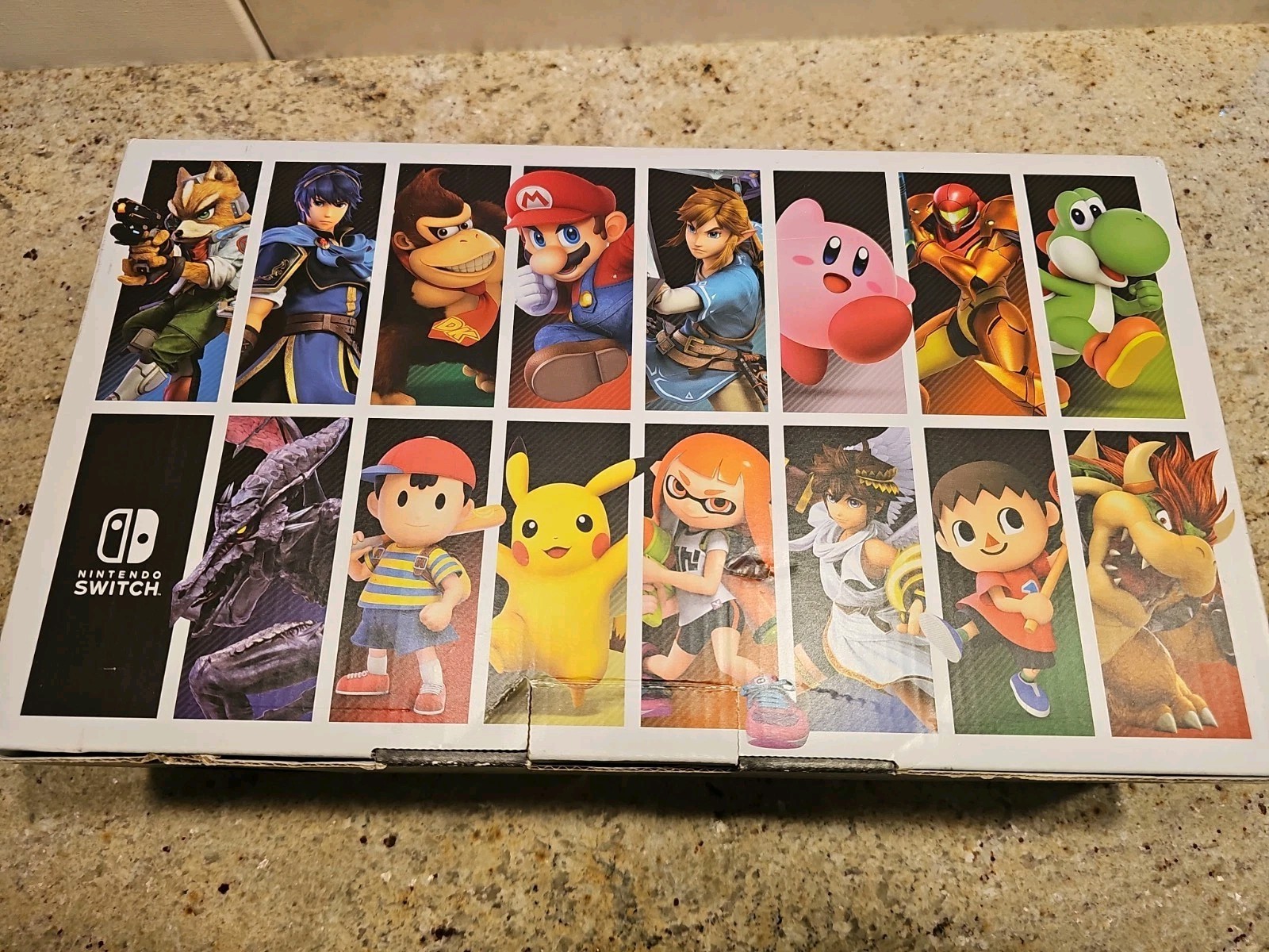 Nintendo Switch Super Smash Bros Ultimate Edition Console Bundle CIB READ DESC!!