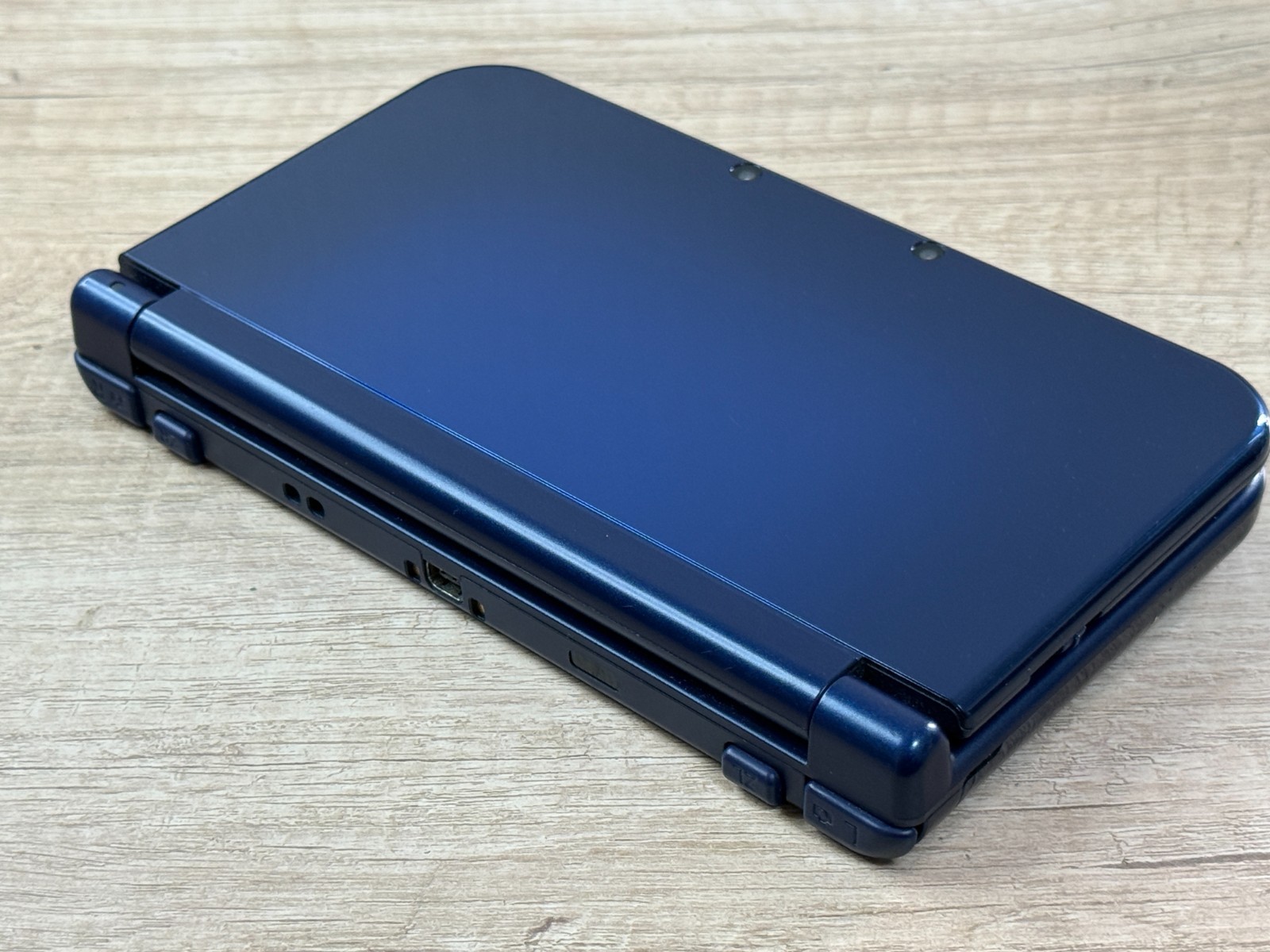 RANK B+ Dual IPS Nintendo New 3DS XL Metallic Blue Console Japan ver Tested D475