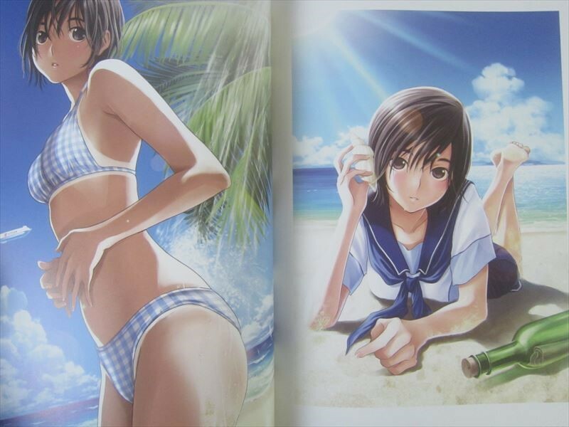 LOVEPLUS Love Plus Art Set Select Box MANAKA Illustration Book Konami Japan Ltd