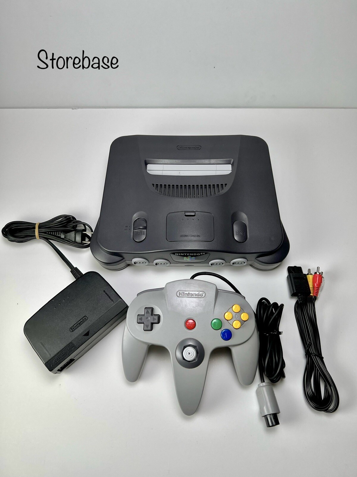 Nintendo 64 N64 Original System Console Region Free With OEM Controller.