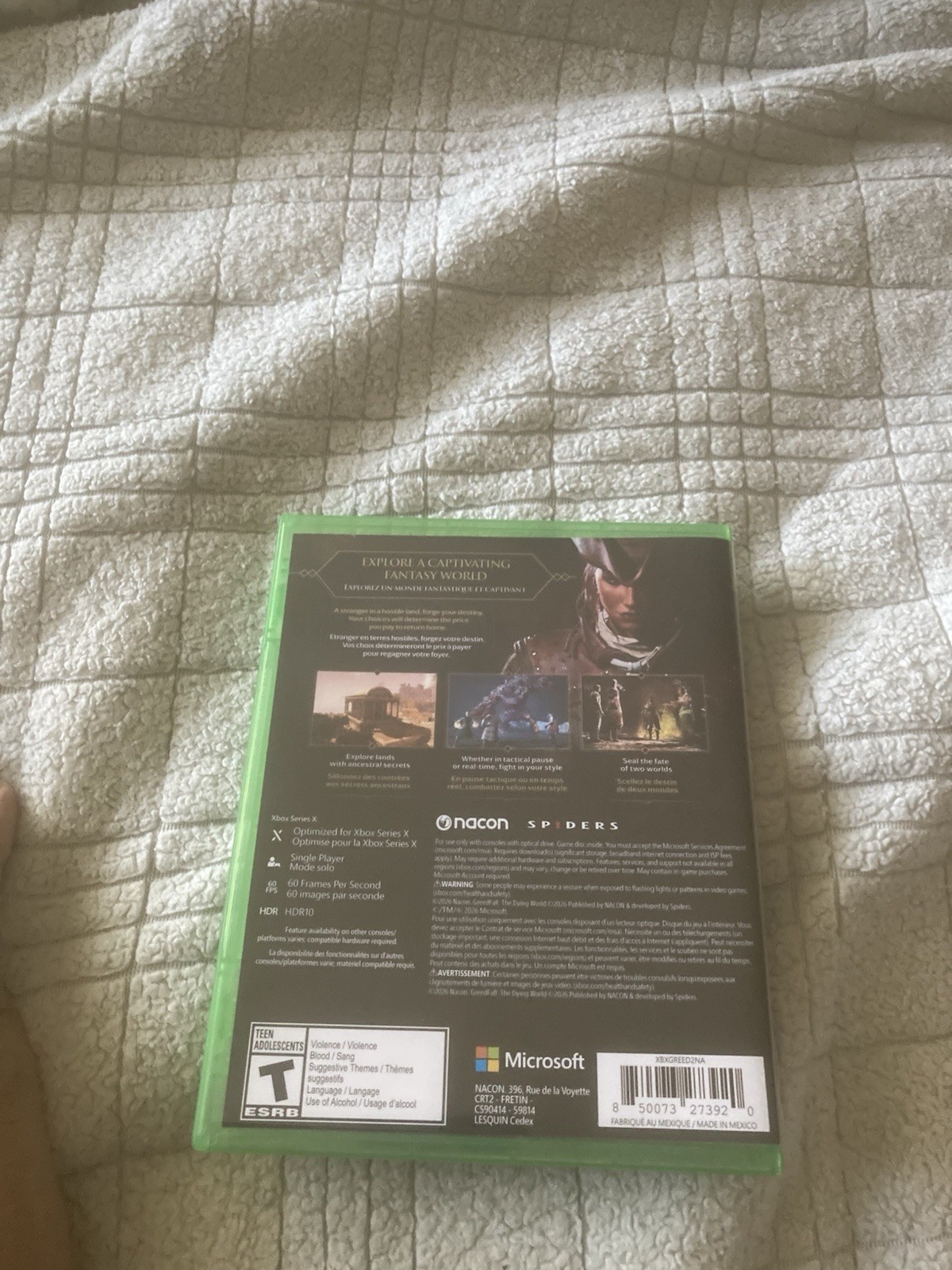 Greedfall: The Dying World XBOX Series X