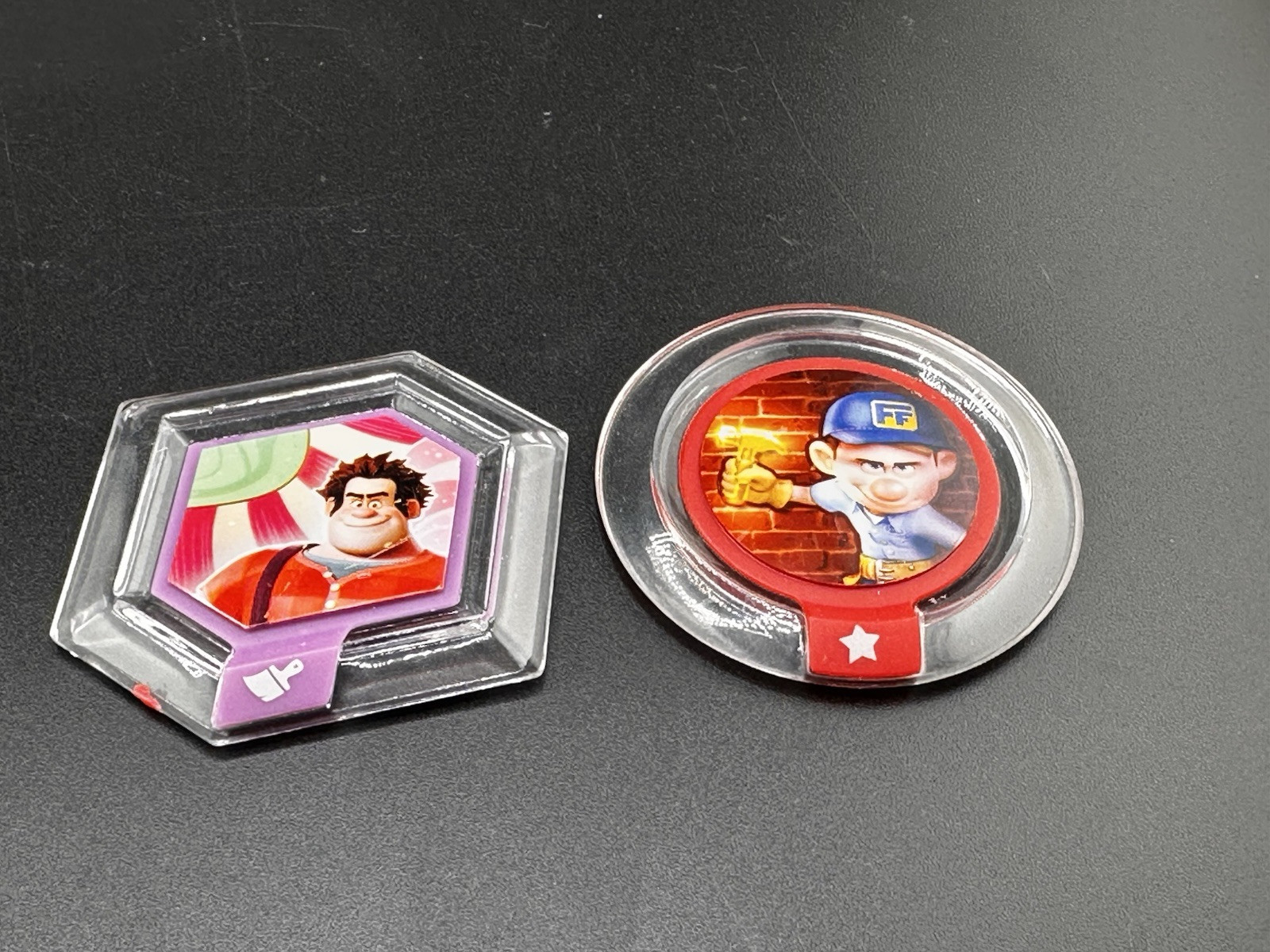Disney Infinity Power Disc Lot Wreck It Ralph Fix It Felix