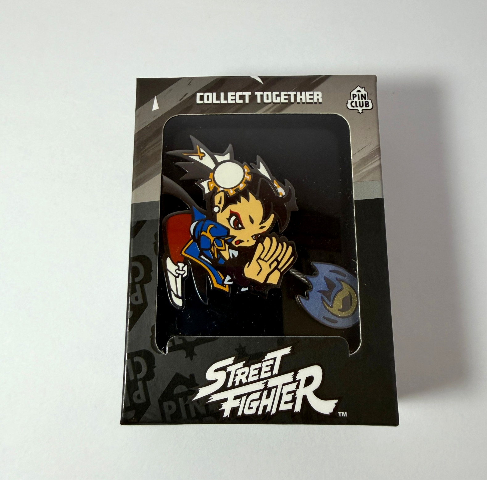 Street Fighter Chun Li Fire Ball Pin Official Capcom Limited Edition New