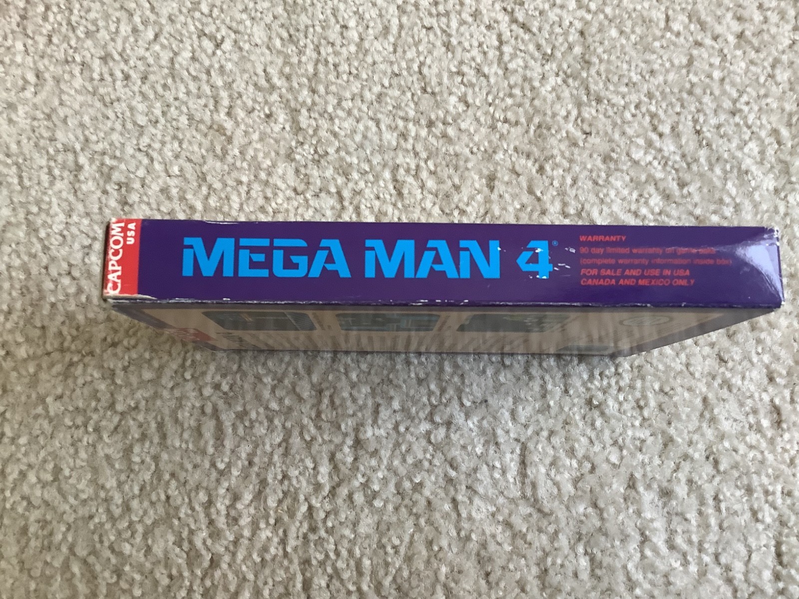 Mega Man 4 (NES Capcom 1991) CIB Very Good Working Condition