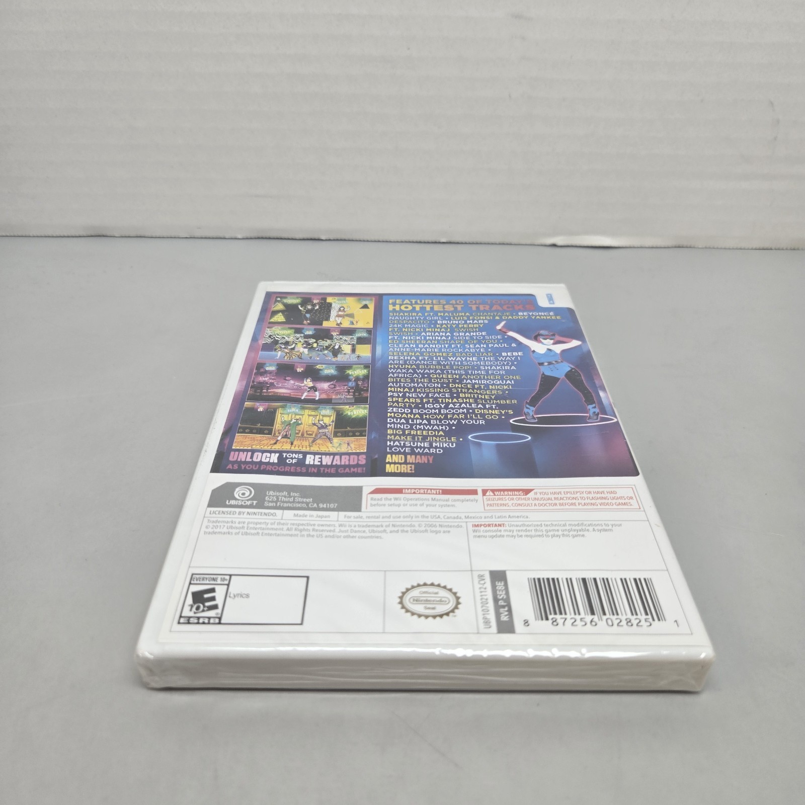 Read – Just Dance 2018 (Nintendo Wii, 2017) – Sealed
