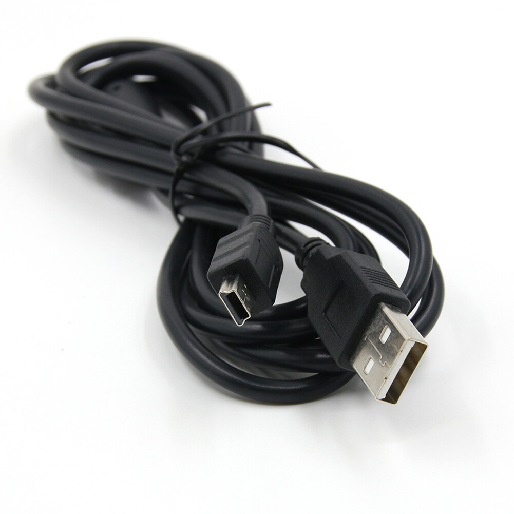 US 2-4Pc 10FT Wireless Controller USB Charging Cable for Sony PlayStation 3 PS3