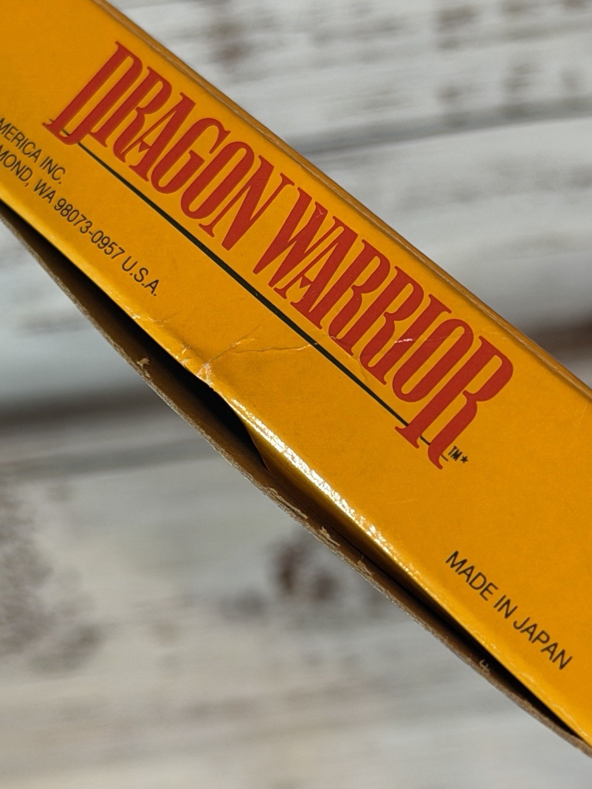 Oval Seal Dragon Warrior Complete In Box Nintendo NES Maps Charts Factory MINT