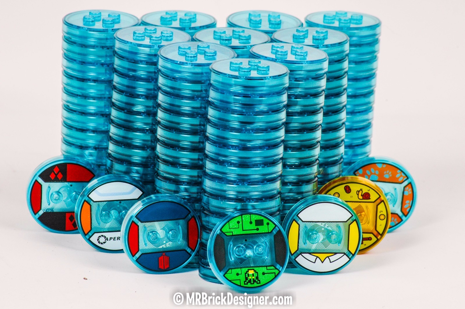 OEM Lego Dimensions Tag Base Only Minifig Mini Fig Puck Disc Batman Ghostbusters
