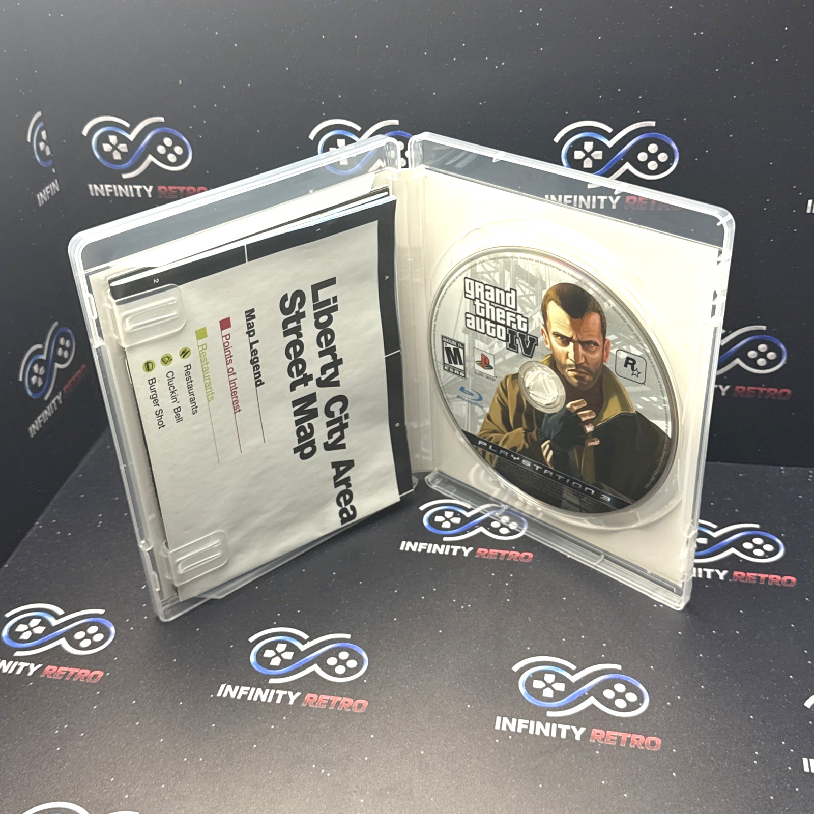 Grand Theft Auto IV Sony PlayStation 3 PS3 CIB With Map Refurbished & Tested