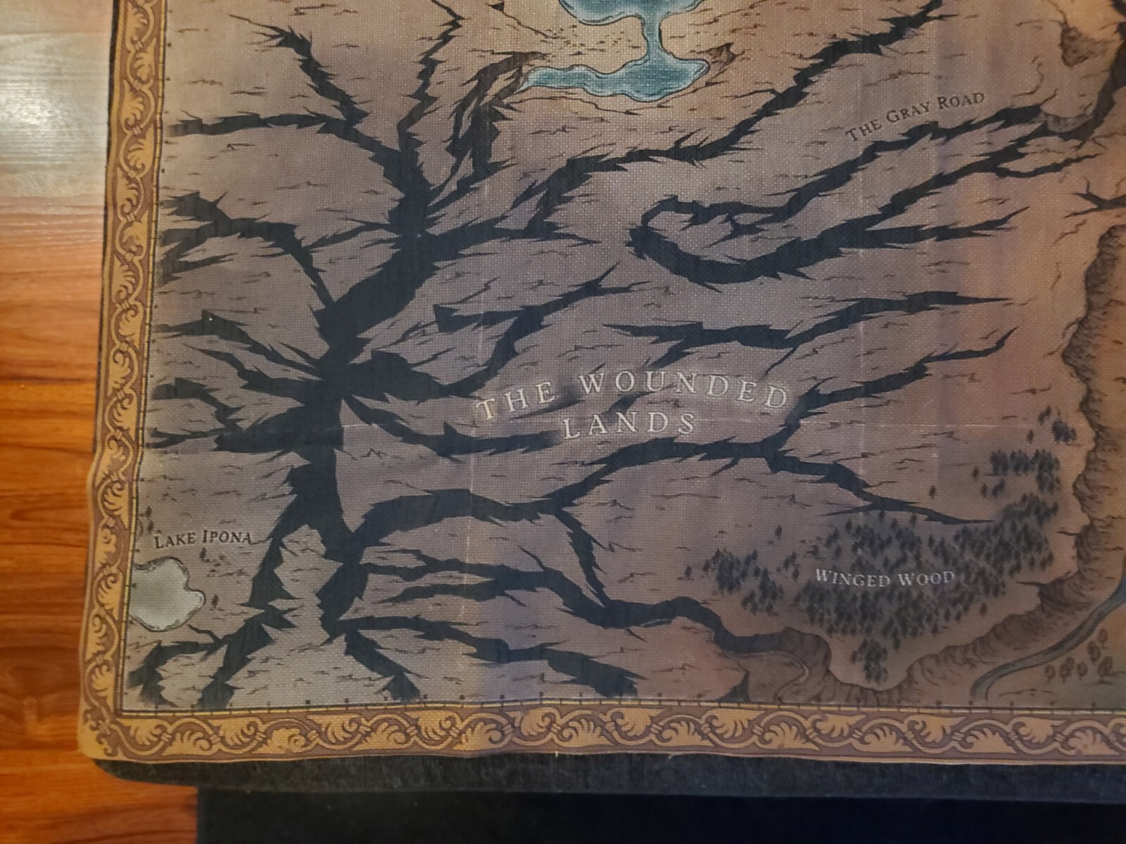 Pathfinder: Wrath of the Righteous Cloth Map of the Worldwound