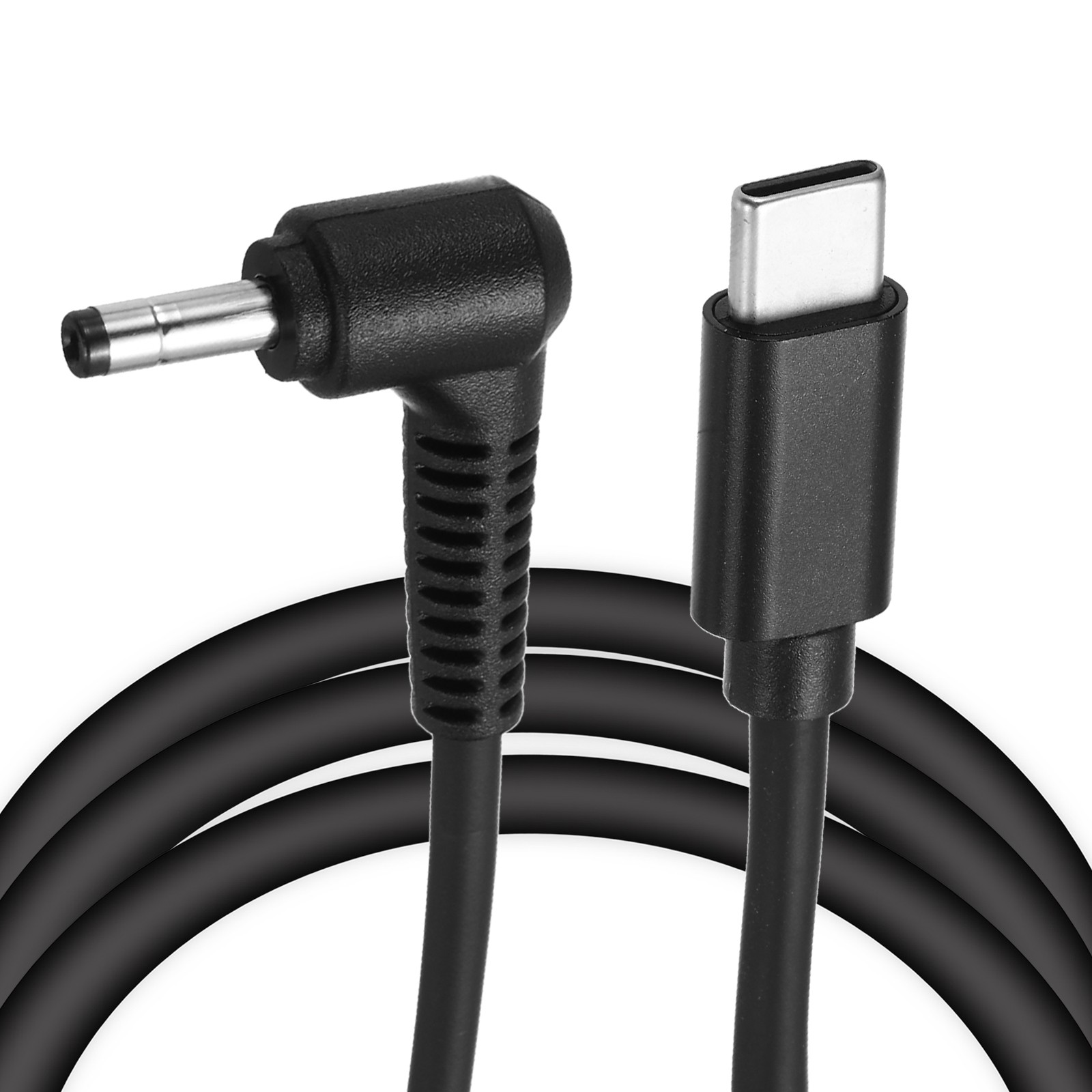 4.9FT USB C to DC PD Power Fast Charging Cable, 4mmx1.7mm 65W/20V(Black)