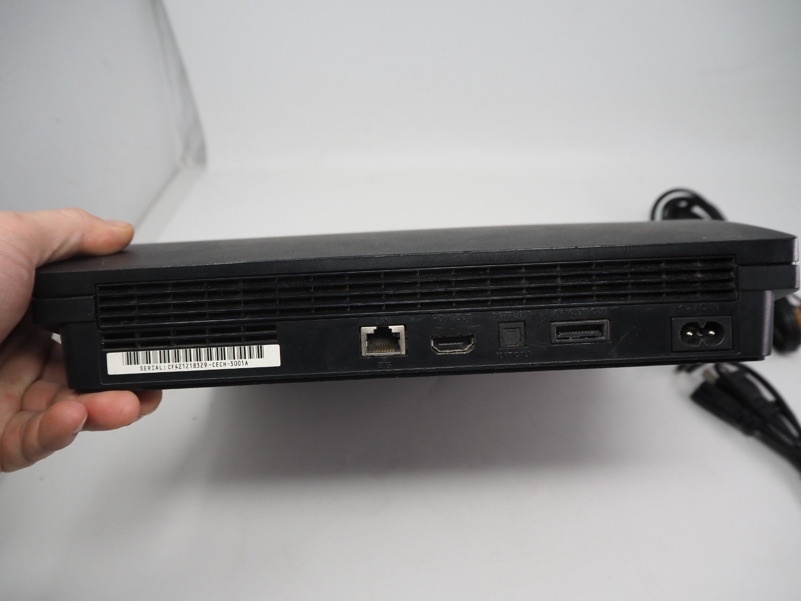 Sony PlayStation 3 PS3 Slim Console 160GB (3001A) w/Controller SEE NOTES