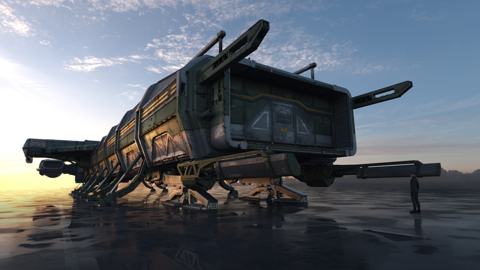 Star Citizen – DRAKE CATERPILLAR – UPGRADE – (CCU)