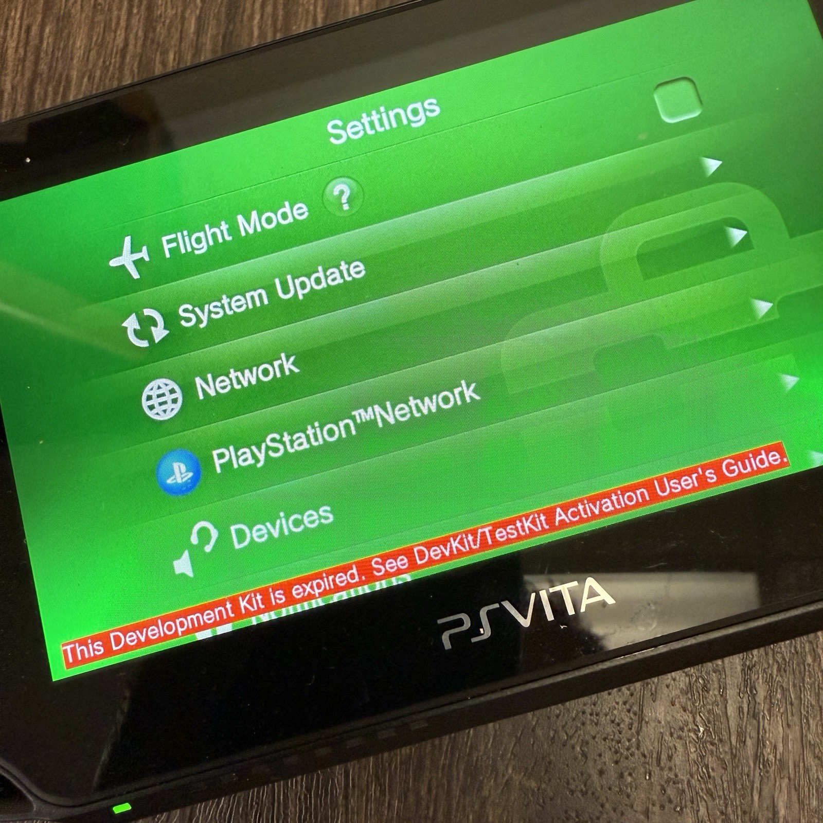 Sony Playstation PS Vita Dev (PDEL-1001) *Expired* Development Kit Collectible