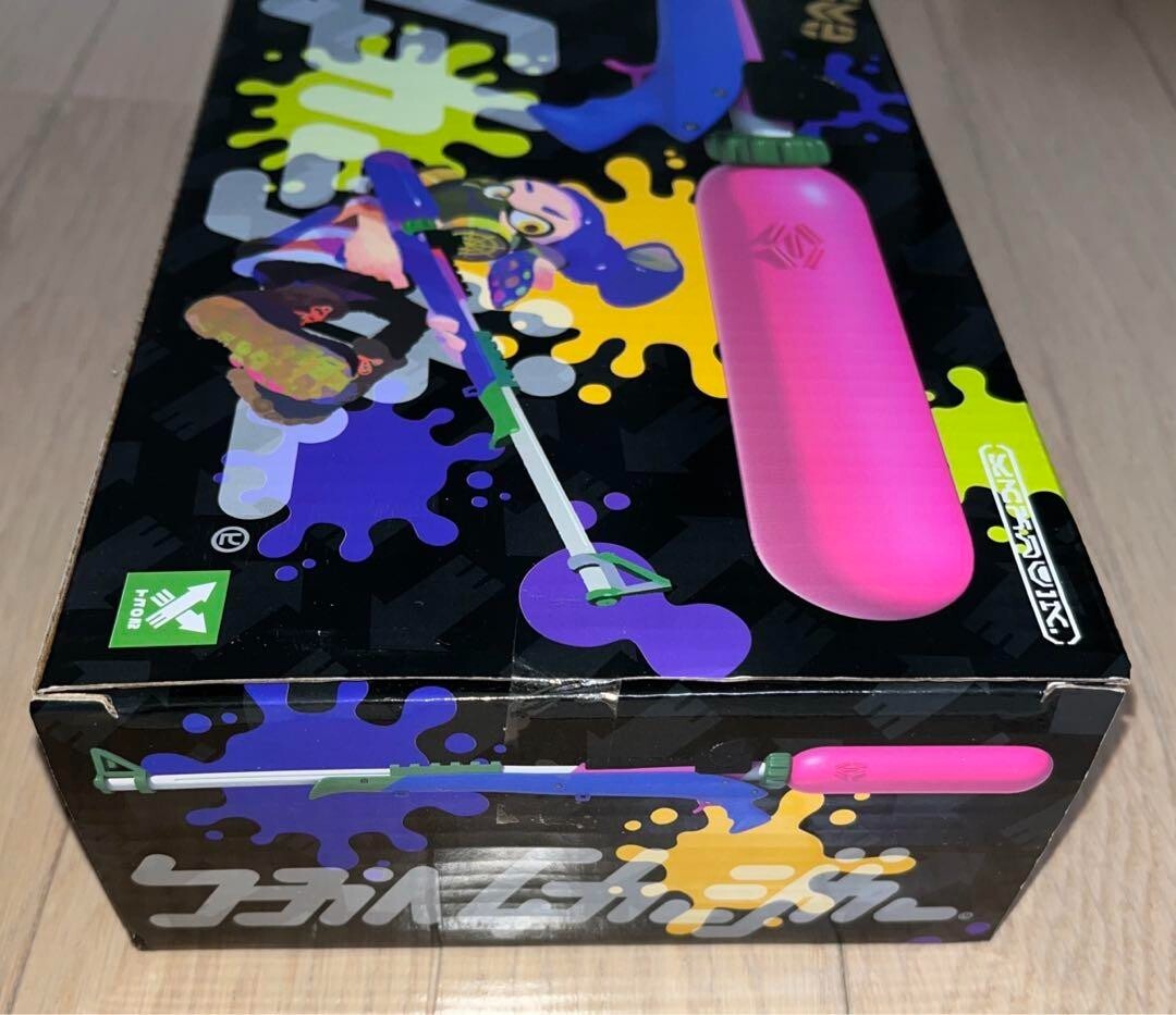 Spla Charger Water Gun Toy Nintendo Splatoon 2 Neon Pink 1 Piece SPT-621PK New