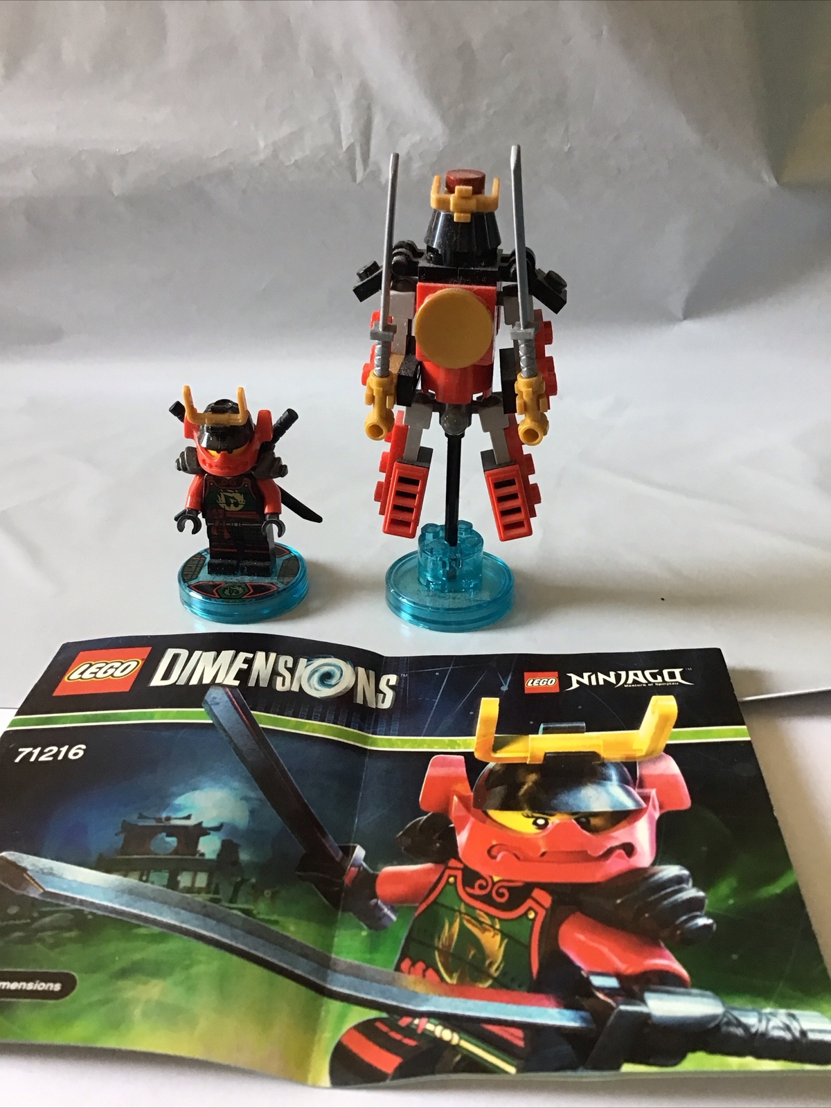 LEGO (71216) DIMENSIONS: Ninjago NYA Samurai X Fun Pack tags tested and working