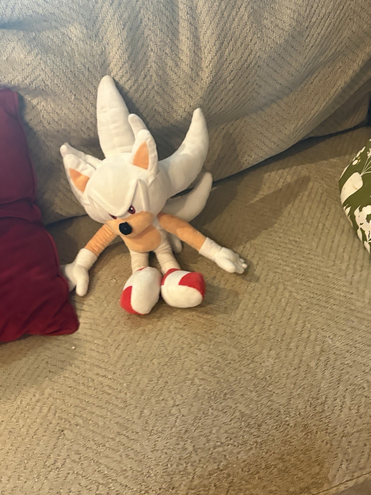Sonic Plush Doll Lot – , Shadow, 2 Supers,Hyper, and sigh + banner